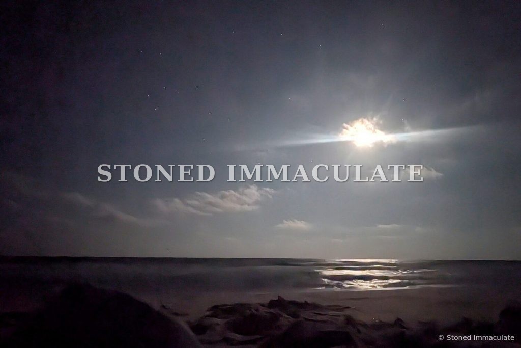 Moon Through the Clouds, from the Moonlit Beach bundle