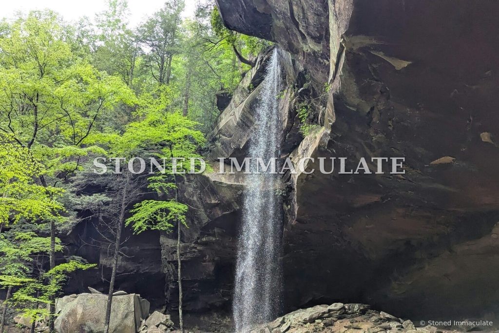 Falls Beneath the Overhang, from the Falls and Cascades bundle