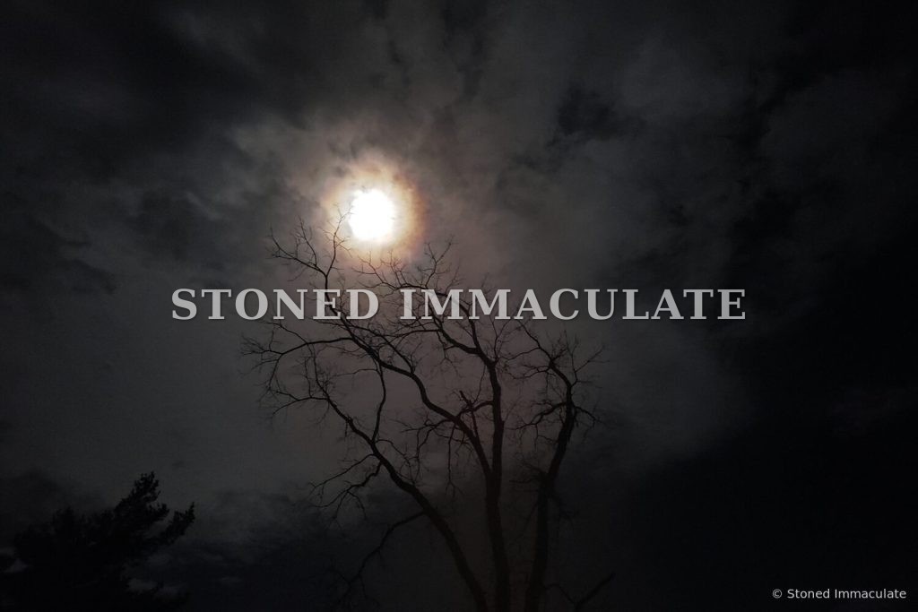 Moon Through the Clouds, from the Night Sky bundle
